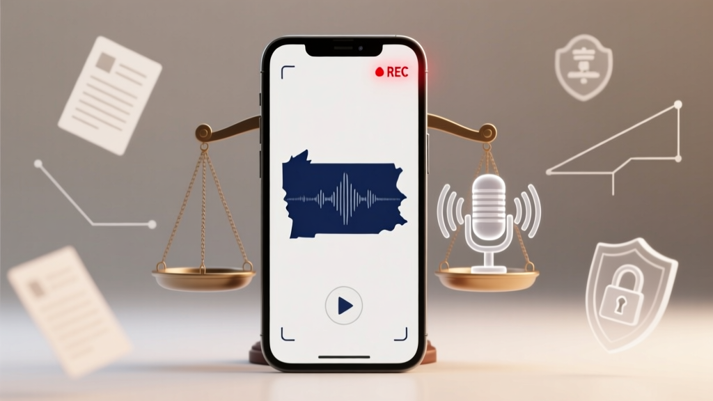 Is Pennsylvania a 1 Party Consent State? The Truth About Recording Conversations Legally — What You *Must* Know Before Hitting Record (Especially for Meetings, Rentals & Family Disputes)