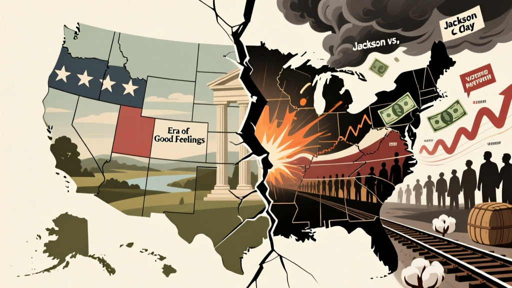 What Caused the Second Party System? The Real Story Behind America’s Political Earthquake — Not Just Jackson vs. Clay, But Economic Shocks, Voter Expansion, and the Collapse of the Era of Good Feelings You Never Learned in Textbooks