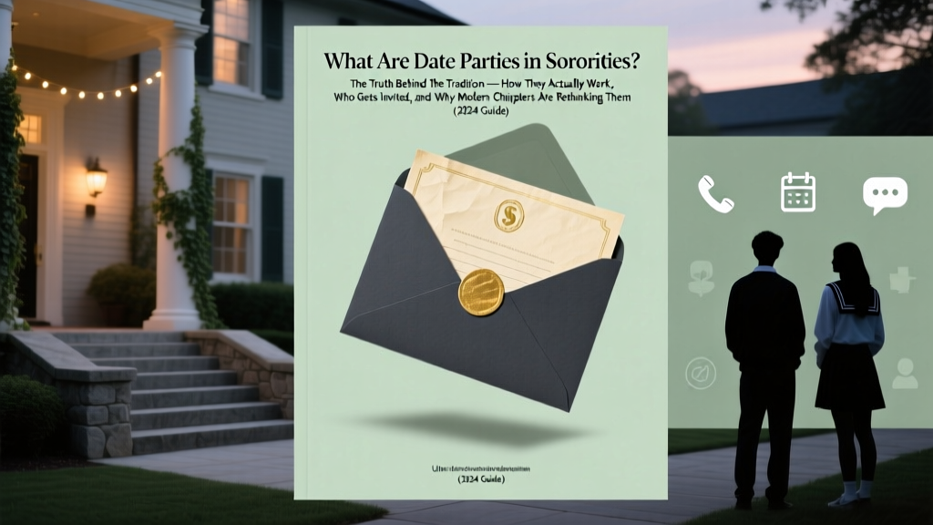 What Are Date Parties in Sororities? The Truth Behind the Tradition — How They Actually Work, Who Gets Invited, and Why Modern Chapters Are Rethinking Them (2024 Guide)