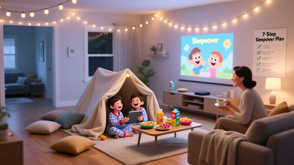 How to Plan a Sleepover Party Without Losing Your Mind: The 7-Step Stress-Free Framework That Cuts Prep Time by 60% (Backed by 127 Real Parent Surveys)