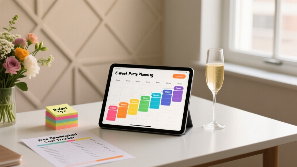 How to Plan a 21st Birthday Party Without Stress or Overspending: A Realistic 6-Week Roadmap (With Free Timeline Template & Cost Tracker)