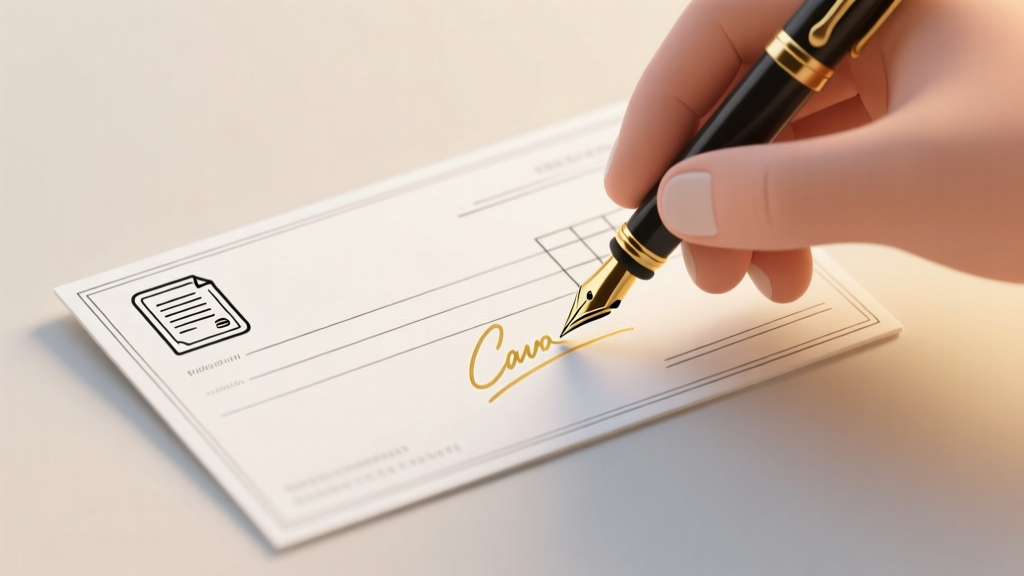 How to Sign a Check Over to Another Party: The 5-Step Legal Process You’re Probably Doing Wrong (and Why It Could Void Your Payment)