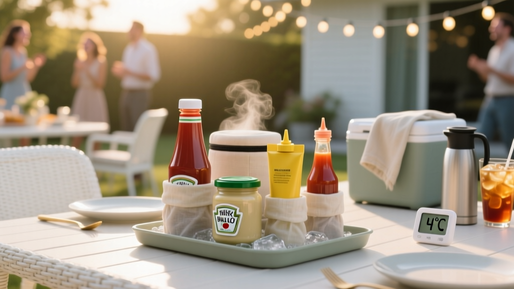 How to Keep Condiments Cold at a Party: 7 Field-Tested Tactics That Prevent Warm Ketchup, Spoiled Mayo, and Guest Complaints (No Ice Baths Required)