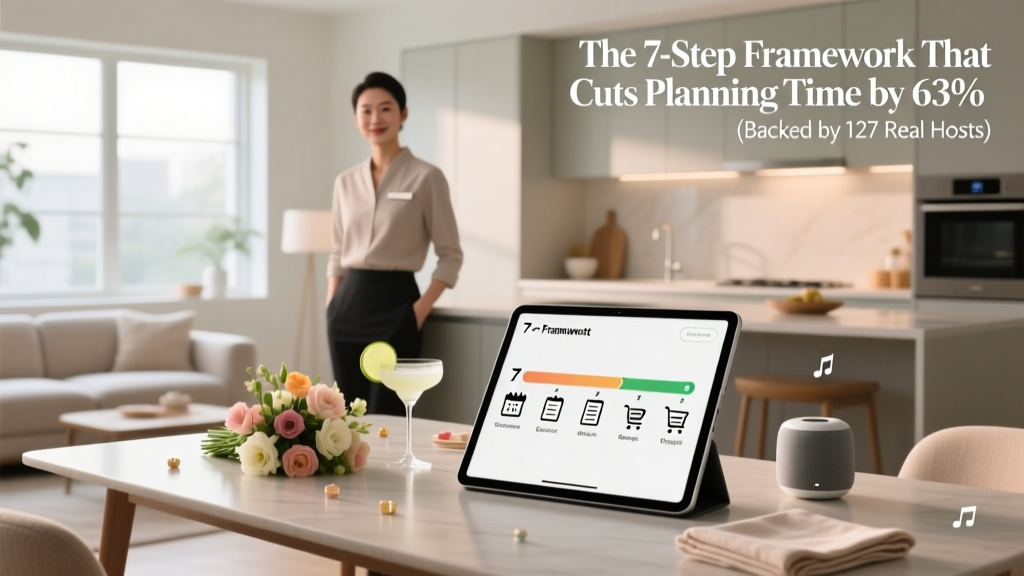 How to Make Party Stress-Free in 2024: The 7-Step Framework That Cuts Planning Time by 63% (Backed by 127 Real Hosts)
