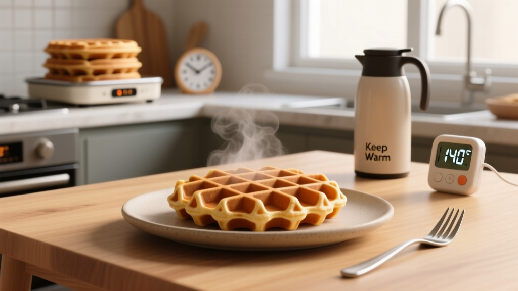 How to Keep Waffles Warm for a Party Without Sogginess, Stale Crispness, or Last-Minute Panic: 7 Field-Tested Tactics That Work (Even With 30+ Guests)