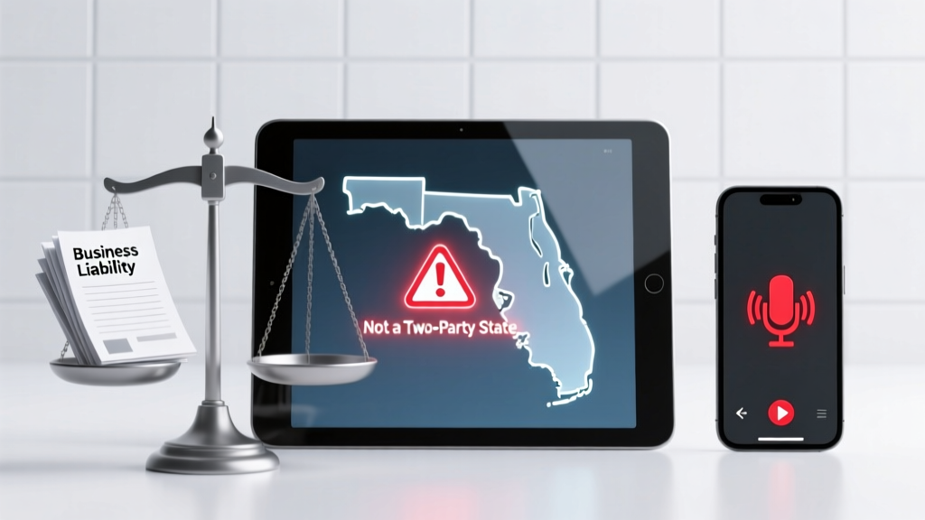 Is Florida a Two-Party State for Recording? The Truth That Could Save Your Business From a $500K Lawsuit (Spoiler: It’s Not What You Think)