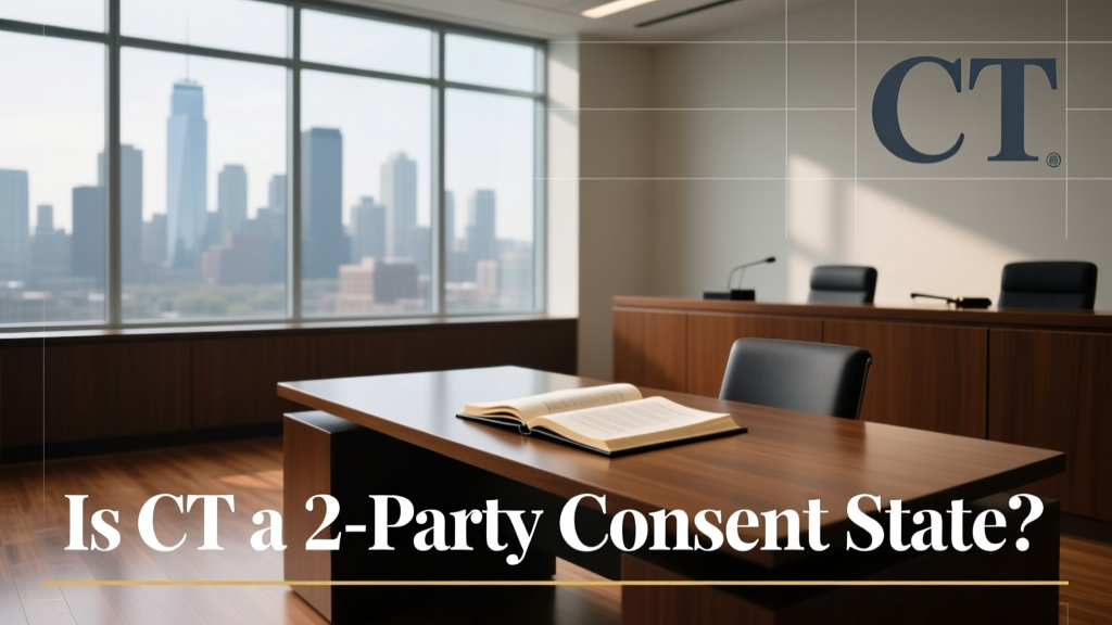 Is CT a 2 party consent state? Yes — and misunderstanding this could cost you your license, reputation, or lawsuit settlement. Here’s exactly what Connecticut law requires (with real-world examples, exemptions, and 5-step compliance checklist).