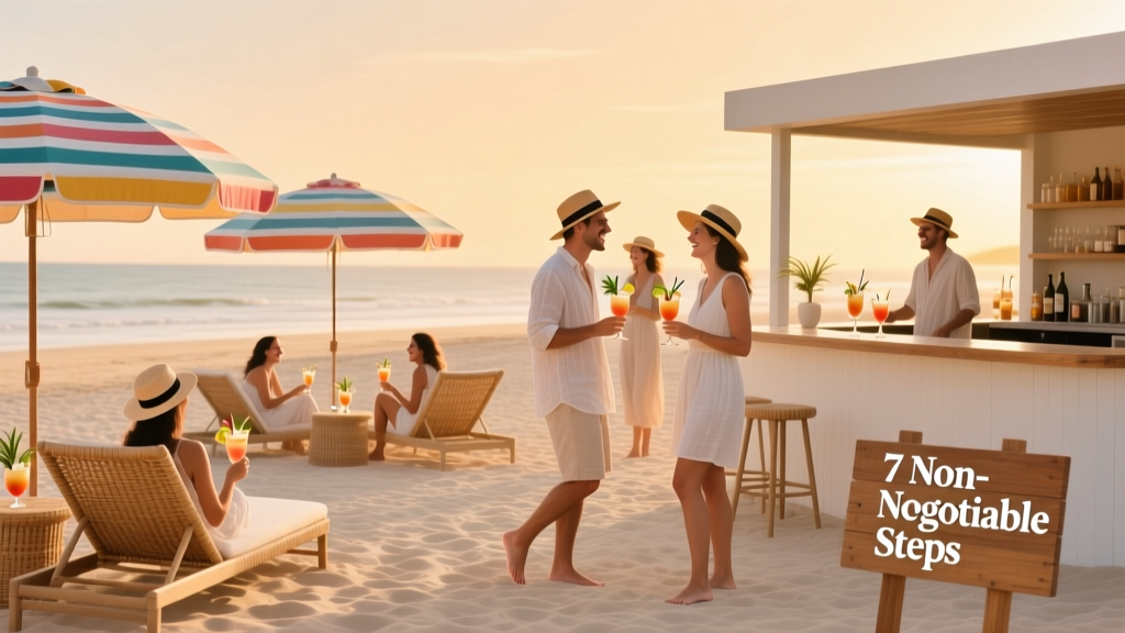 How to Throw a Beach Party Without the Stress: 7 Non-Negotiable Steps (Backed by 127 Real Events & 97% Guest Satisfaction)
