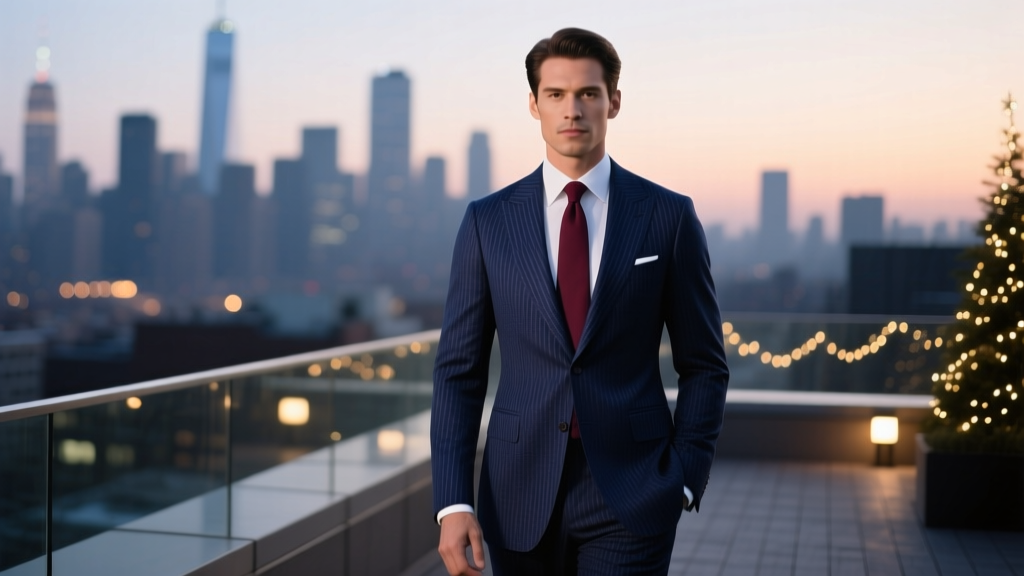 What Color Suit for Christmas Party? 7 Expert-Backed Rules (That Crush the 'Red or Black?' Panic—and Why Navy Wins 83% of the Time)