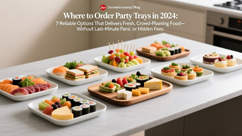 Where to Order Party Trays in 2024: 7 Reliable Options That Deliver Fresh, Crowd-Pleasing Food—Without Last-Minute Panic or Hidden Fees