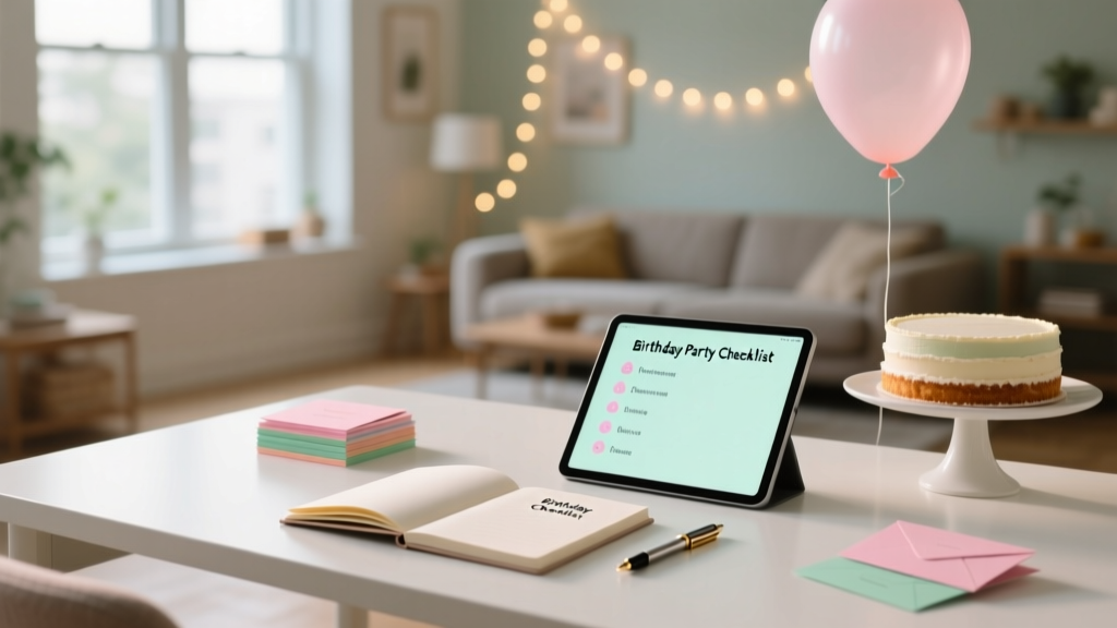 How to Plan a Birthday Party in 7 Stress-Free Steps (Even If You’re Chronically Overwhelmed, Hate Spreadsheets, and Have Only 3 Days Left)