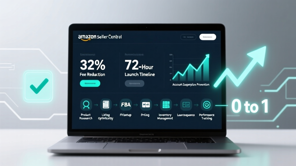 How to Be a Third Party Seller on Amazon in 2024: The Exact 7-Step Launch Sequence That Avoids Account Suspension, Cuts Fees by 32%, and Gets Your First Sale in Under 72 Hours