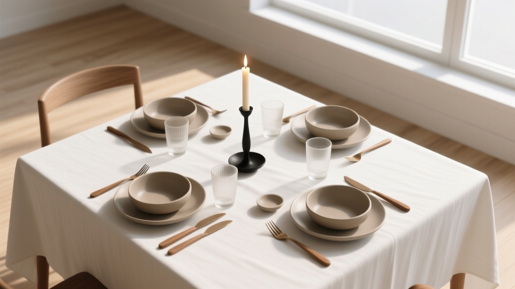 How to Decorate a Table for Dinner Party: 7 Stress-Free Steps That Take Under 45 Minutes (No Floral Expertise or $200 Budget Required)