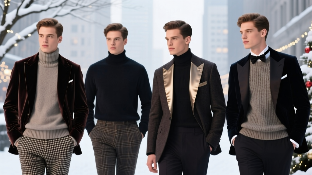 How to Dress for Christmas Party Men: 7 Stress-Free Outfits That Impress Without Looking Try-Hard (No Tuxedo Required)