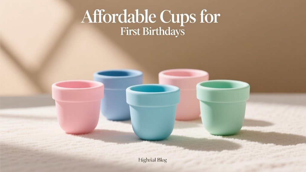 Affordable Cups for First Birthdays