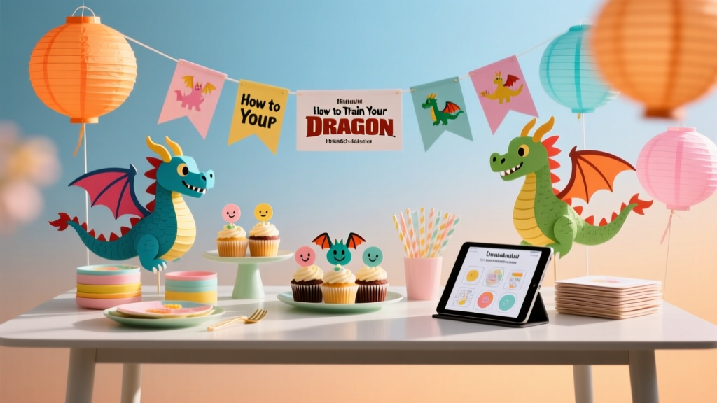 How to Train Your Dragon Party Supplies: The 7-Step No-Stress Checklist (No Dragon Taming Required—Just Epic Decor, Favors & Printables You Can Download in Under 90 Seconds)