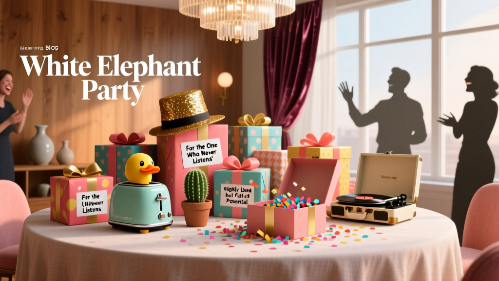 What Is a White Elephant Party? The Truth Behind the Chaos — How to Host One That’s Actually Fun (Not Awkward), Saves Money, and Keeps Everyone Laughing All Night