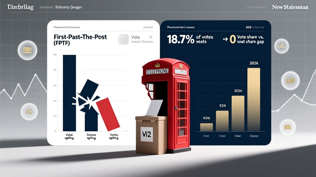 How in Britain is a third party vote calculated? The truth behind FPTP, vote splitting, and why your 'protest vote' might accidentally help the party you hate most — explained step-by-step with 2024 election data.