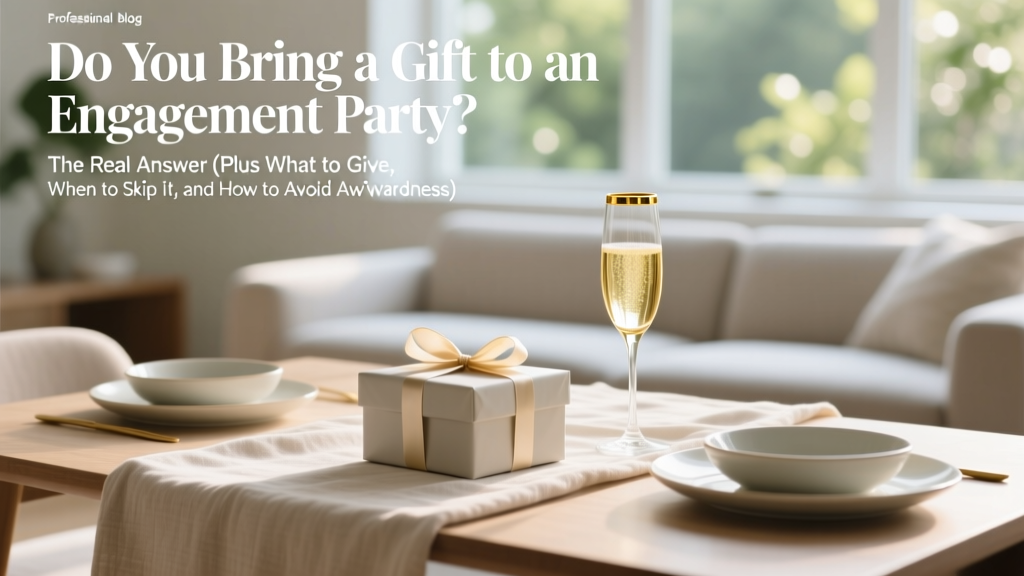 Do You Bring a Gift to an Engagement Party? The Real Answer (Plus What to Give, When to Skip It, and How to Avoid Awkwardness)