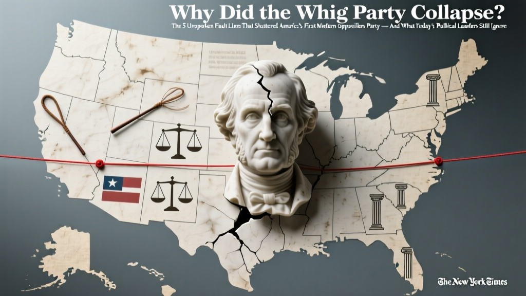 Why Did the Whig Party Collapse? The 5 Unspoken Fault Lines That Shattered America’s First Modern Opposition Party — And What Today’s Political Leaders Still Ignore