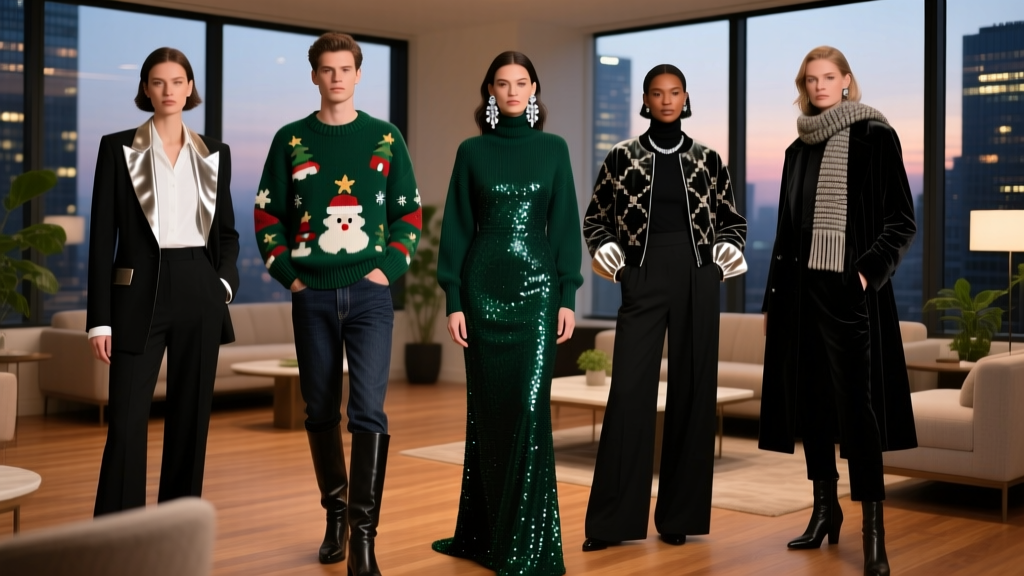 What to Wear to a Christmas Party in 2024: 7 Stress-Free Outfit Formulas (That Work for Office Mixers, Ugly Sweater Nights & Glam Galas)