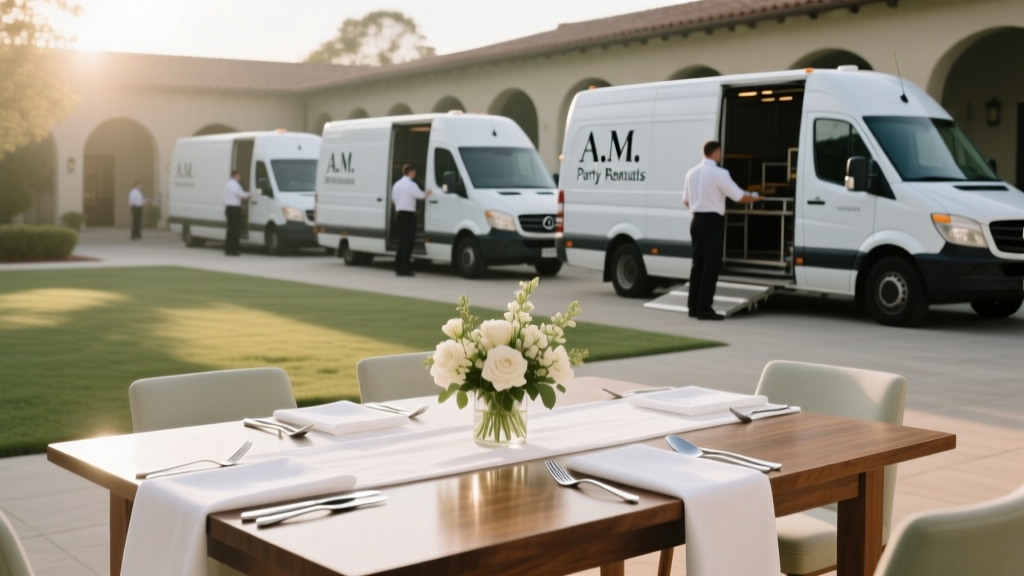 Stop Wasting Hours on Morning Event Logistics: How A.M. Party Rentals Solve Last-Minute Setup Stress, Cut Labor Costs by 42%, and Guarantee On-Time Delivery—Even for 6 a.m. Start Times
