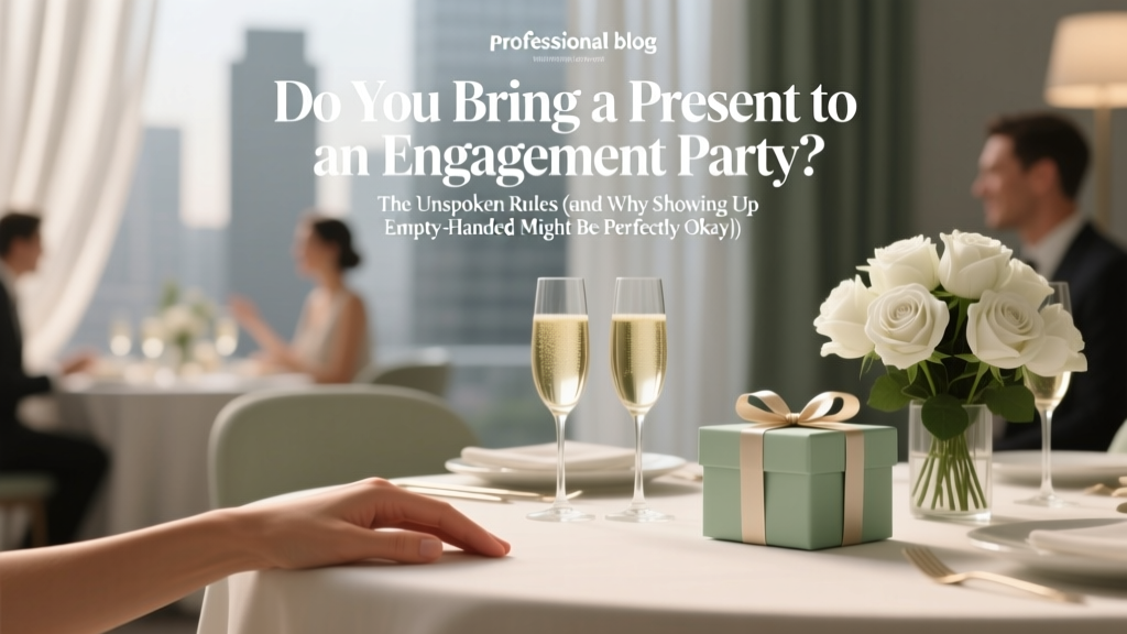 Do You Bring a Present to an Engagement Party? The Unspoken Rules (and Why Showing Up Empty-Handed Might Be Perfectly Okay)