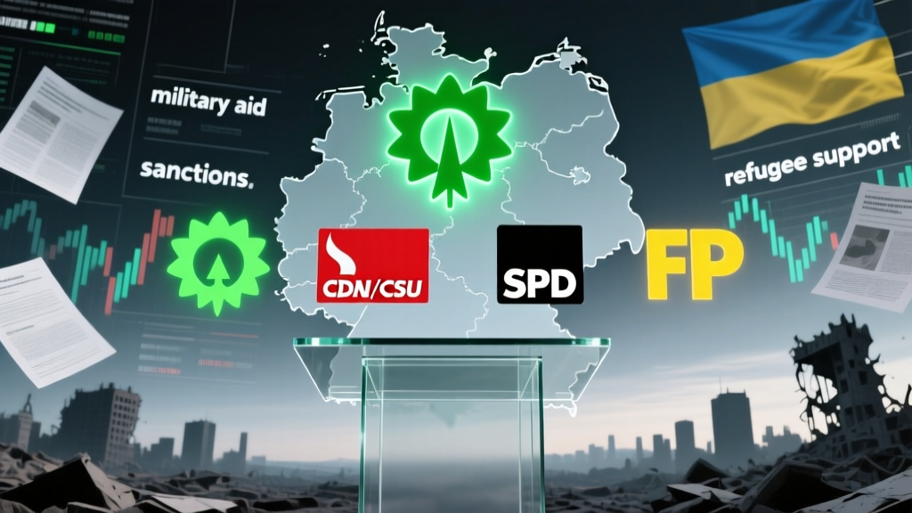 Is the Green Party in Germany the Most Pro-Ukrainian? We Analyzed Voting Records, Statements, and Aid Policies Across All Bundestag Parties — Here’s the Unvarnished Truth