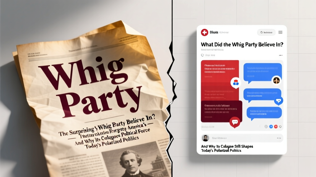 What Did the Whig Party Believe In? The Surprising Truth Behind America’s Forgotten Political Force — And Why Its Collapse Still Shapes Today’s Polarized Politics