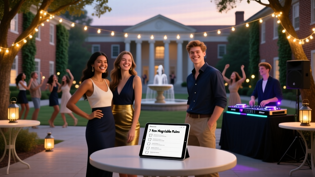 Can sororities throw parties? Yes—but only if they follow these 7 non-negotiable campus, risk-management, and Greek life compliance rules (most rush week events fail #3)