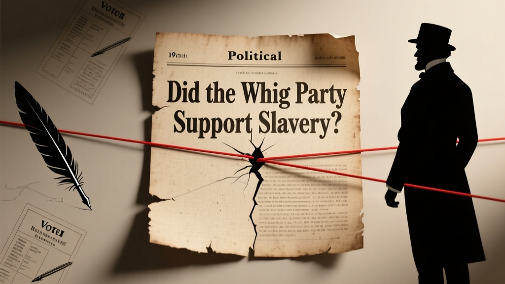 Did the Whig Party Support Slavery? The Truth Behind America’s Forgotten Anti-Jackson Coalition — How Internal Divisions Over Slavery Destroyed a Major Political Force in Just 12 Years