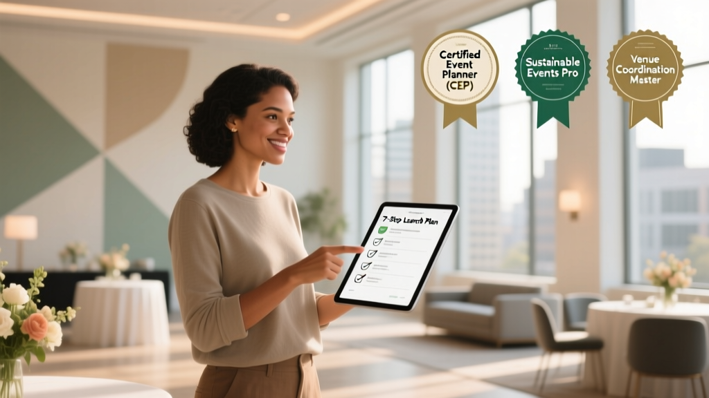 How to Become a Party Planner: The Real-World 7-Step Launch Plan (No Degree Required—But These 3 Certifications *Do* Move the Needle)