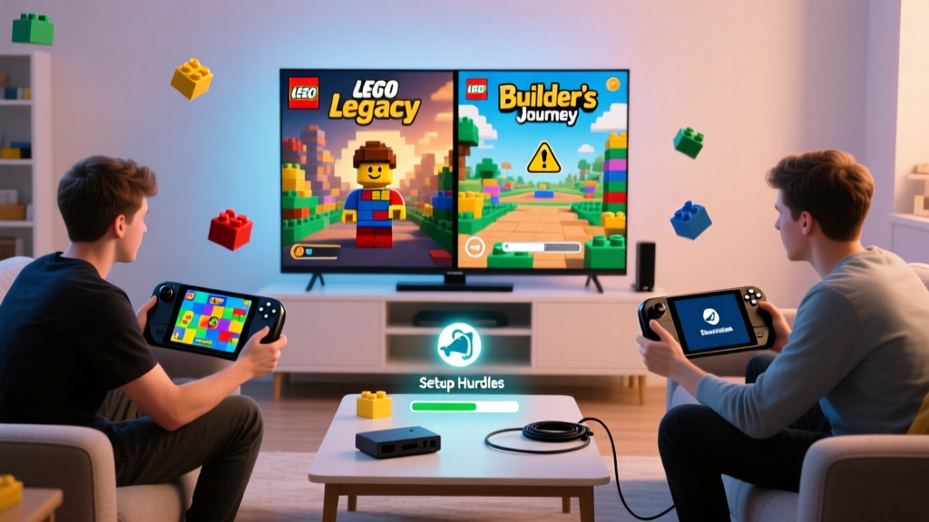 Can You Use Steam Couch Play for LEGO Party? The Truth About Local Multiplayer, Setup Hurdles, and Why Most Hosts Switch to LEGO Legacy or LEGO Builder’s Journey Instead