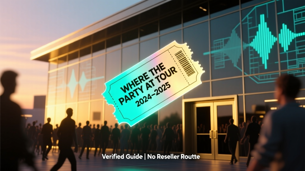 Where the Party At Tour Tickets: The Only 2024–2025 Verified Guide to Avoiding Scams, Snagging Floor Seats, and Getting In Without Paying 3x Face Value (No Reseller Roulette)