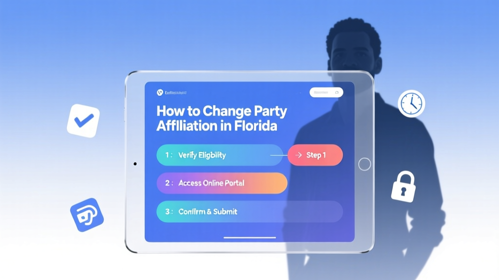 How to Change Party Affiliation in Florida: A Step-by-Step Guide That Takes Less Than 10 Minutes (No Mail, No Wait, No Mistakes)