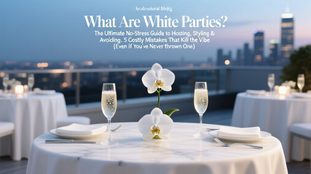 What Are White Parties? The Ultimate No-Stress Guide to Hosting, Styling & Avoiding 5 Costly Mistakes That Kill the Vibe (Even If You’ve Never Thrown One)