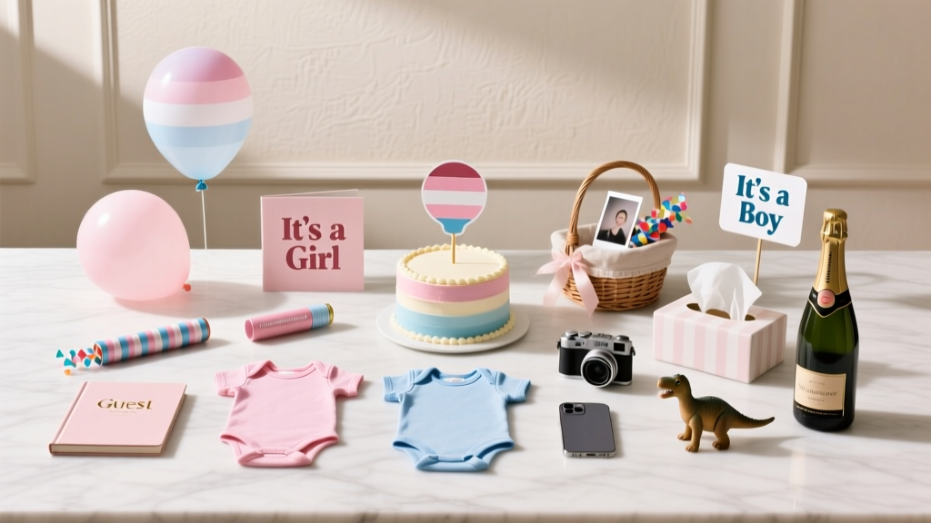 What to Bring at a Gender Reveal Party: The 12-Item Checklist No Guest Should Forget (Plus What NOT to Show Up With)