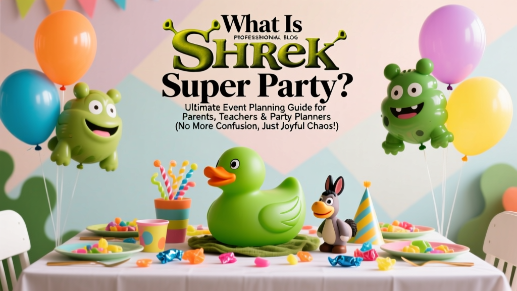 What Is Shrek Super Party? The Ultimate Event Planning Guide for Parents, Teachers & Party Planners (No More Confusion, Just Joyful Chaos!)