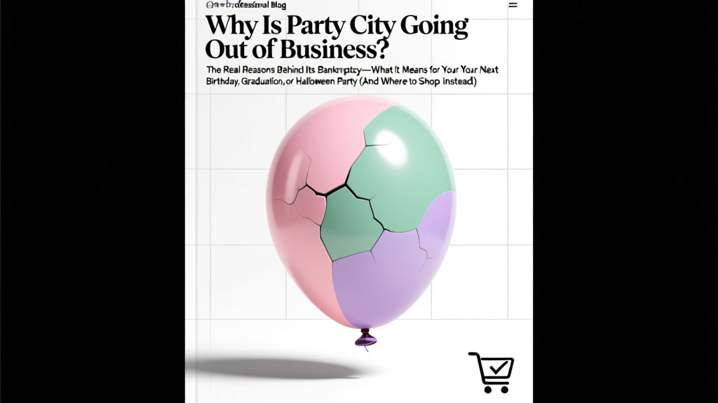 Why Is Party City Going Out of Business? The Real Reasons Behind Its Bankruptcy—What It Means for Your Next Birthday, Graduation, or Halloween Party (And Where to Shop Instead)