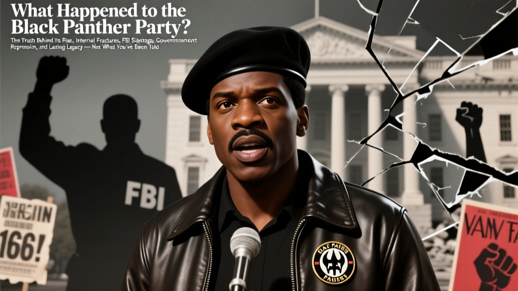 What Happened to the Black Panther Party? The Truth Behind Its Rise, Internal Fractures, FBI Sabotage, Government Repression, and Lasting Legacy — Not What You’ve Been Told