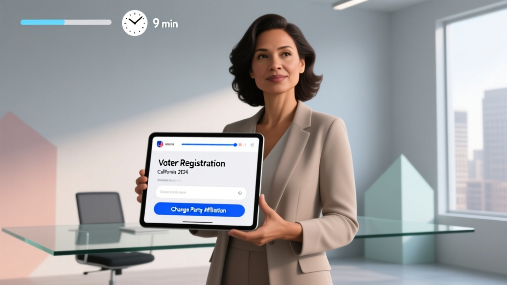 How to Change Political Party in California in 2024: A Step-by-Step Guide That Takes Less Than 10 Minutes (No Mail, No Wait, No Mistakes)