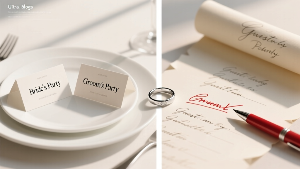 Did the parties switch? How to instantly spot and fix accidental guest list swaps, seating mix-ups, and bridal/groom’s party role reversals before your big day goes off-script.