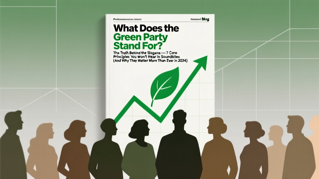What Does the Green Party Stand For? The Truth Behind the Slogans — 7 Core Principles You Won’t Hear in Soundbites (And Why They Matter More Than Ever in 2024)