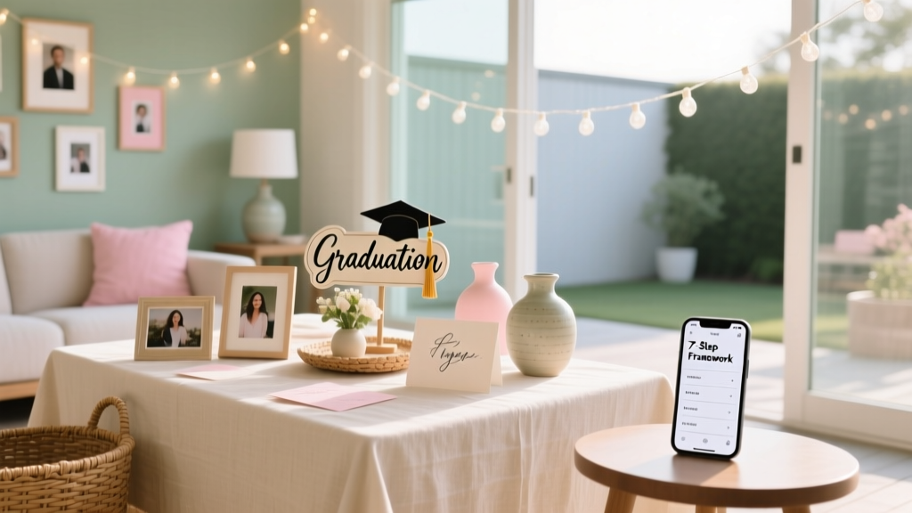 How to Plan a Graduation Party That Feels Personal, Not Overwhelming: A Stress-Free 7-Step Framework (With Real Budget Breakdowns & Timeline Templates)