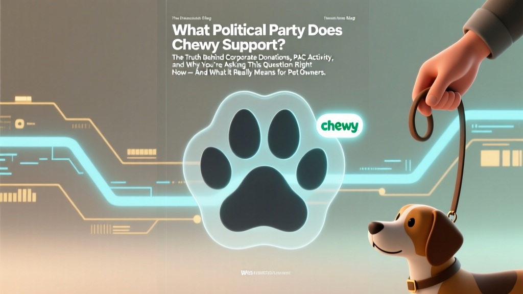 What Political Party Does Chewy Support? The Truth Behind Corporate Donations, PAC Activity, and Why You’re Asking This Question Right Now — And What It Really Means for Pet Owners