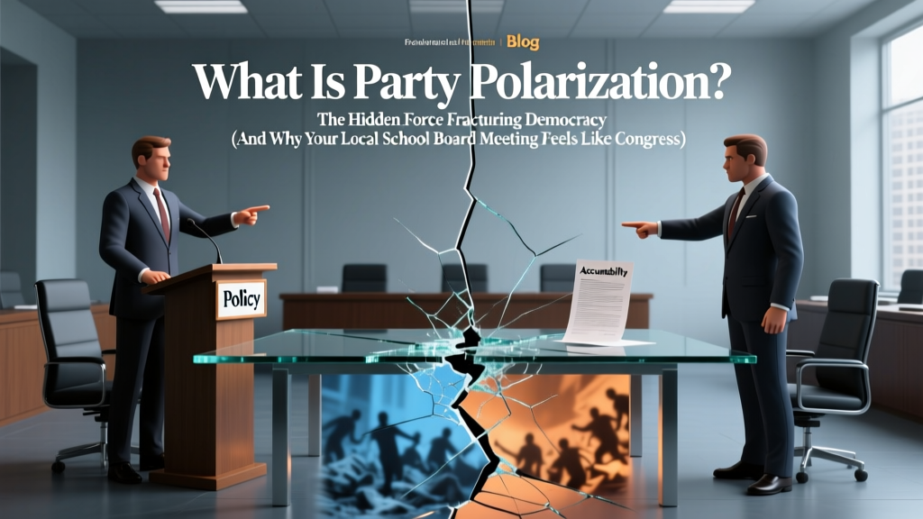 What Is Party Polarization? The Hidden Force Fracturing Democracy (And Why Your Local School Board Meeting Feels Like Congress)