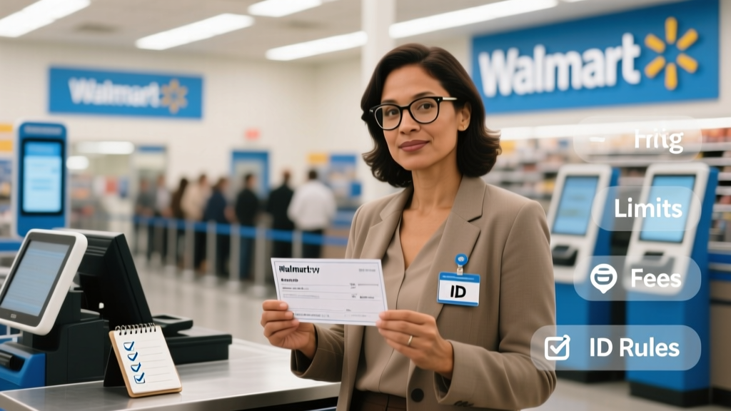 Will Walmart cash 3rd party checks in 2024? The truth about limits, fees, ID rules, and what you *must* know before walking in — because 73% of customers get turned away without this checklist.