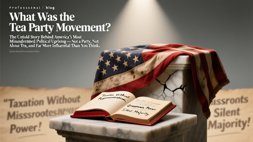 What Was the Tea Party Movement? The Untold Story Behind America’s Most Misunderstood Political Uprising — Not a Party, Not About Tea, and Far More Influential Than You Think