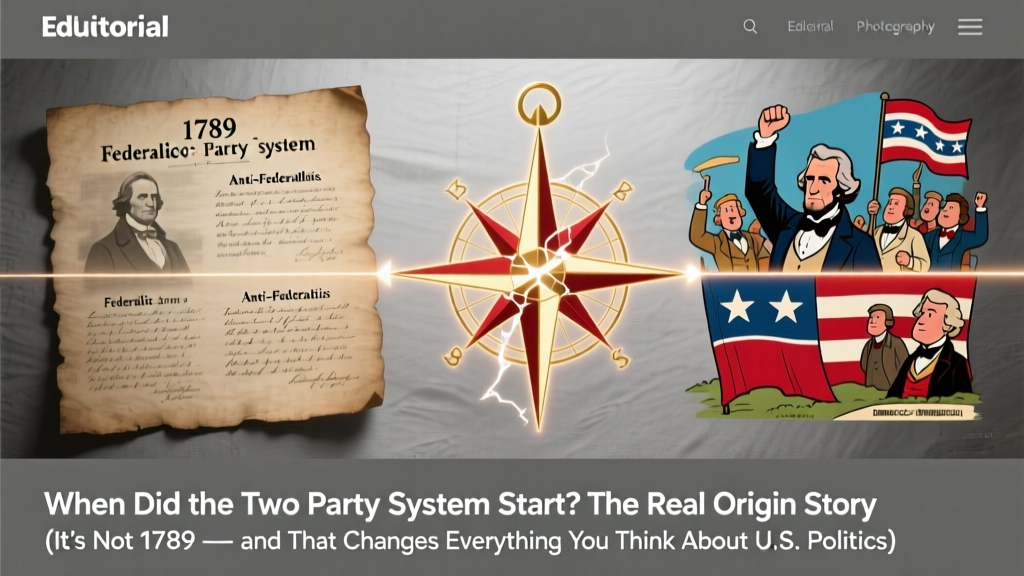 When Did the Two Party System Start? The Real Origin Story (It’s Not 1789 — and That Changes Everything You Think About U.S. Politics)