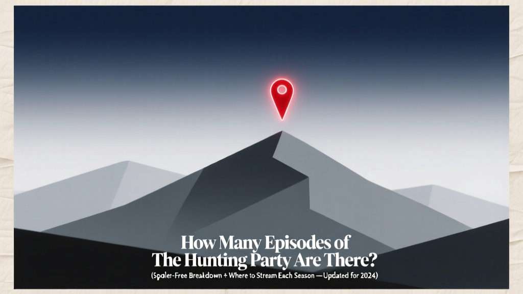 How Many Episodes of The Hunting Party Are There? (Spoiler-Free Breakdown + Where to Stream Each Season — Updated for 2024)